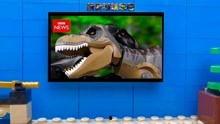 恐龙乐高视频,乐高版恐龙重现